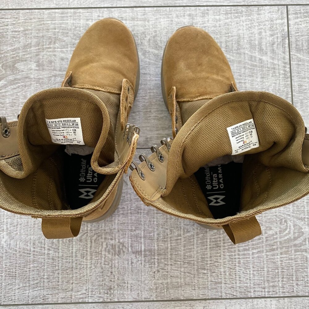 GARMONT Tactical Combat T8 NFS 670 Regular Coyote Men's Boots – Size 8.5